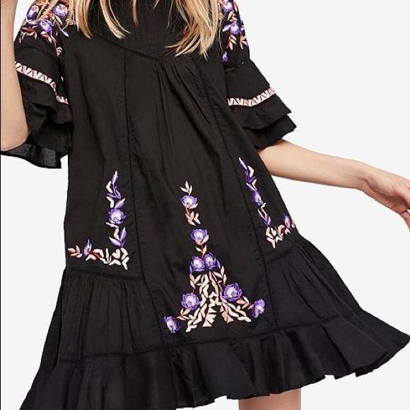Free People Dresses & Skirts - NWOT! Free People Pavlo embroidered dress